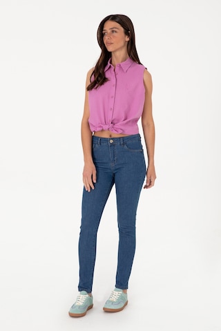 U.S. Polo Assn. U.s. Polo Assn. Kadın Koyu Mavi Pantolon Jean 50297557-dn0023 Dark Blue