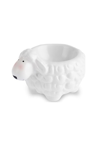 Karaca Sheepy Yumurtalık 8 Cm Beyaz