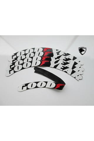 Lastik Yazısı Goodyear Bombtire 8 Adet