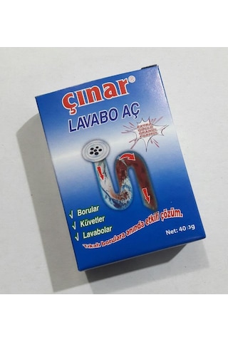 Çınar Lavabo Açıcı 40 G