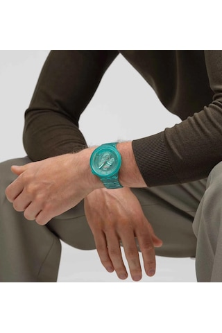 Swatch Sb05l101 Turquoıse Joy Kadın/erkek Kol Saati Metal