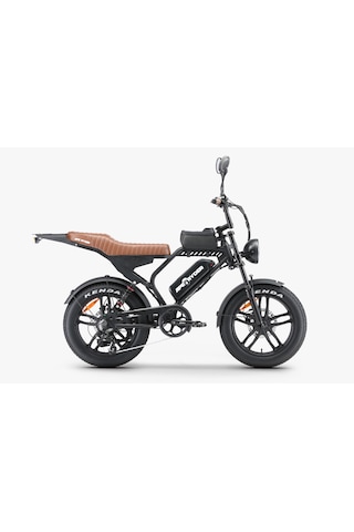 Ape Ryder Mandrıll 1000w Elektrikli Bisiklet Ayna Çanta Ve El Gazı Siyah
