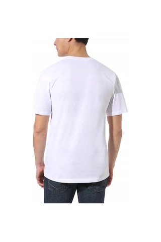 Vans Vn000ra1wht Classic Ss Tişört Beyaz Beyaz
