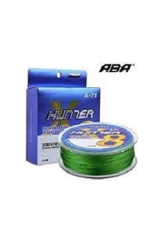 Aba X8 8 Kat Örgü Ip Misina 300 mt 1.5 No 0,205 mm Yeşil Renk