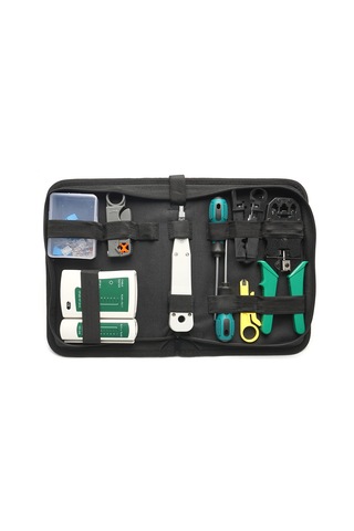 14 Adet Taşınabilir Ethernet Ağ Donanım Çantası Aracı E16176,çok Renkli Çok Renkli