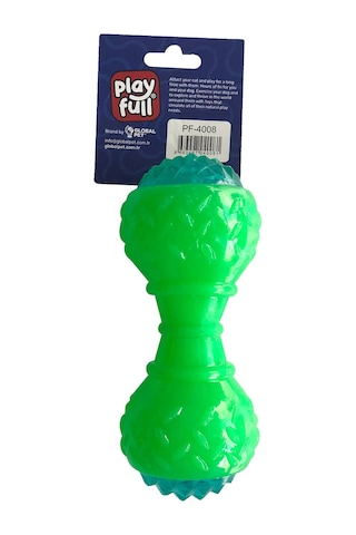 Playfull Aktivite Sesli Işıklı Köpek Oyuncak Dumbel 5 x 15 CM