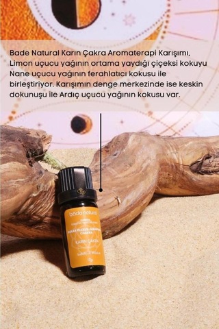 Bade Natural Karın Çakra Aromaterapi Karışımı 10 ML