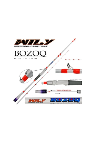 Bozoq 180cm 10-50gr Tekne Bot Çupra Kamışı