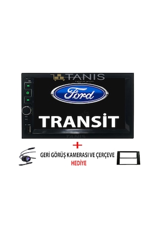 Ford Transit Multimedya Double Teyp Bt-Usb Dokunmatik Ekranlı