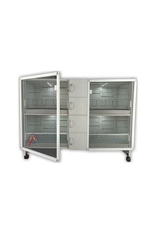 İstanbul Kafes Model 4Y-Oy Pvc Kuş Dolabı