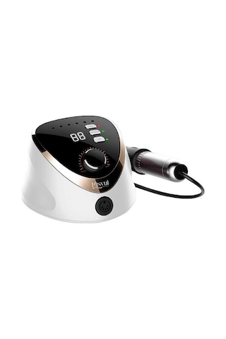 Misyul Tırnak Törpü Freze Makinesi 35.000 Rpm Dijital Ekranlı Beyaz Mıs-2125