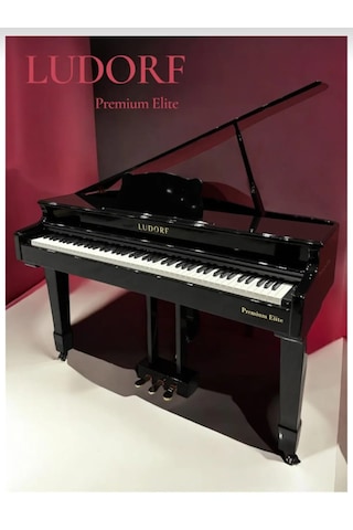 Premium Elite Kuyruklu Dijital Piyano Siyah
