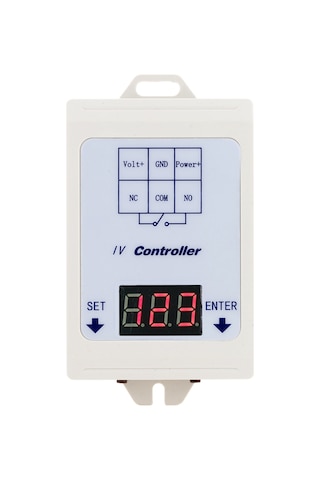 Reedark 12v/24v Dijital Voltaj Röle Modülü - Zamanlayıcılı, Aşırı/düşük Voltaj Koruma, Led Ekranlı