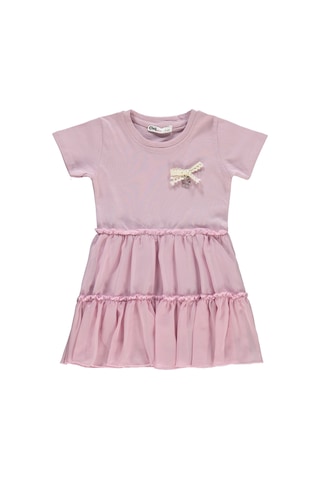 Civil Girls Kız Çocuk Elbise 2-5 Yaş Lila 26d17248124s1-1 Lila