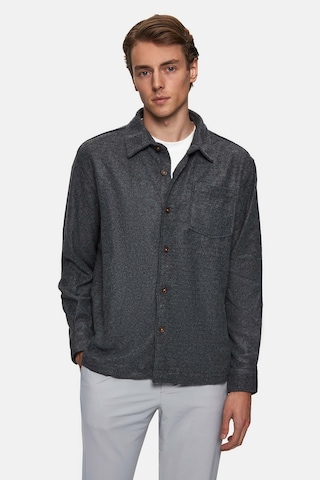 Twn Relaxed Fit Antrasit Armürlü Gömlek Ceket 3ec04bn114841 Antrasit