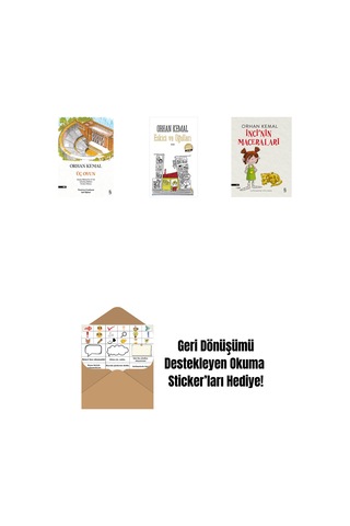 Üç Oyun + Eskici Ve Oğulları Midi Boy + İnci'nin Maceraları + Okuma Sticker'ları