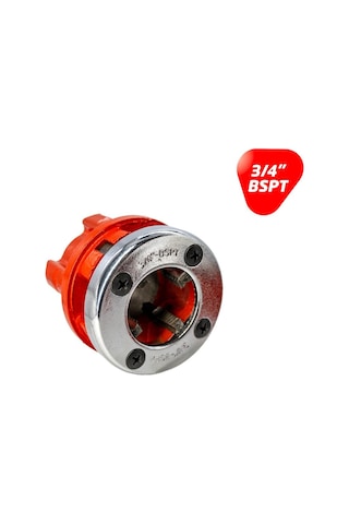 Euromax Emxwt1069 Manuel El Tipi Pafta Kafası 3/4" Sağ Bspt