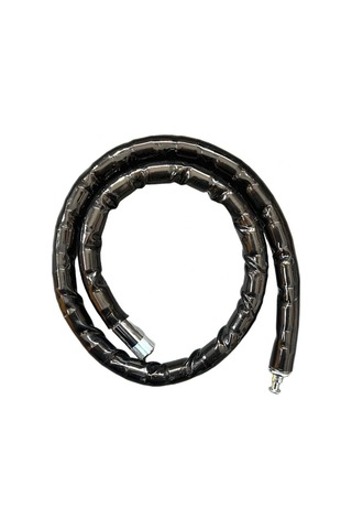 Tedar Yuma Ym-752 Motorsiklet Kilidi Anahtarlı Körüklü Siyah Boy : 120cm-çap : 22mm Najmaddin Standart