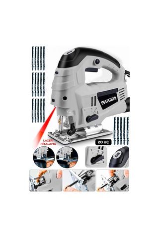 Steiner Alman 4600 W Lazerli Sjs Metal Şanzuman 6 Kademe Devirli