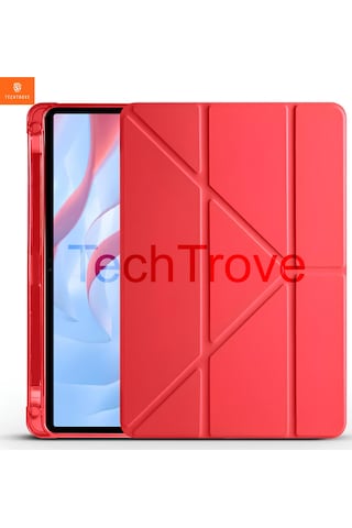 Huawei Honor Pad X9 11.5' Kılıf Kalem Bölmeli Stand Olabilen Standlı Tablet Kılıfı Kapaklı Kılıf