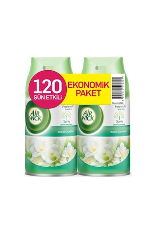 Air Wick Freshmatic Oda Kokusu Bahar Çiçekleri Yedek 2 x 250 ML Air Wick Freshmatic Oda Kokusu Bahar Çiçekleri Yedek 2 x 250 ML