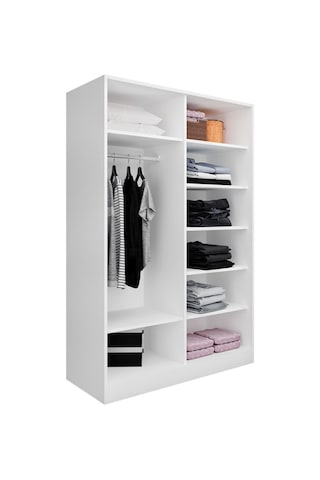 Akasya 4 Kapılı 9 Bölmeli Dolap