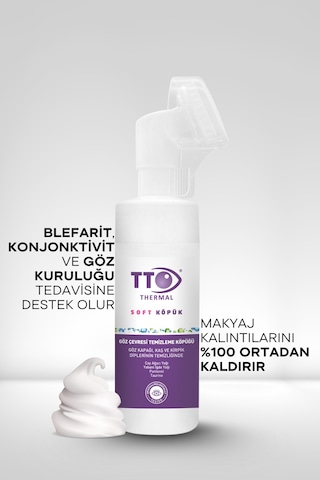 Tto Soft Aplikatörlü Göz Çevresi Temizleme Köpüğü 150 ML