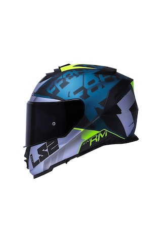 Ls2 Storm 2 Sprinter Siyah Vizör Kask Gri - Siyah