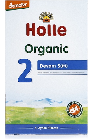 Holle 2 Bebek Devam Sütü 600 G