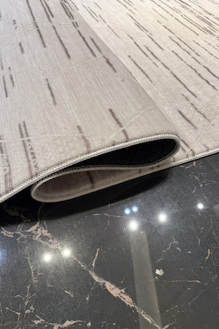 Villadia Home Textile Kaymaz Taban Modern Desen Halı Yolluk Leke Tutmaz Kolay Temizlenir Koridor Salon Yatak Mutfak Odası Vd4040kahve Kahve