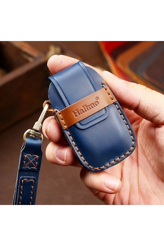 Wondernest Hallmo Subaru Forester Uyumlu Sığır Derisi Anahtar Kılıfı - Siyah