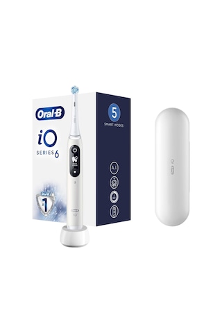 Oral-B iO6 Şarjlı Diş Fırçası Beyaz