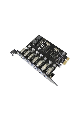 Pcı Express Pcı-E Usb 3.0 Kart 4899P Pcıe 7 Port Çoklu Çoklayıcı
