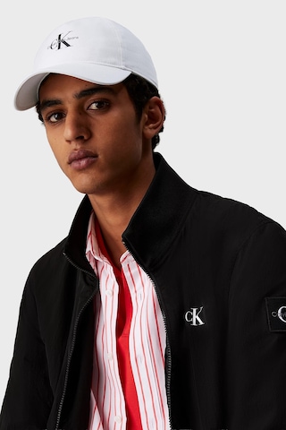 Calvin Klein Erkek Şapka Lv04g5032g Yaf Beyaz Beyaz