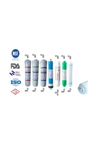 Aquafly 12" Inline 7 FİLTRE 10 AŞAMA ( ALKALİ ve ) Su