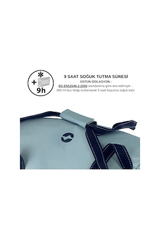 Outwell Sanderling Tote 18 L Yüksek Yalıtımlı Soğutucu Termal Çanta Açık Mavi