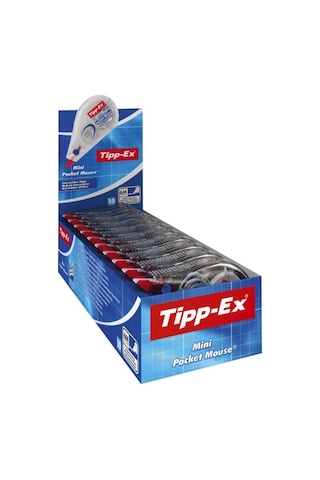 Tipp-ex Mini Pocket Mouse Şerit Düzeltici - Daksil 5mm X 6 Mt 10 Lu Kutu 8221351
