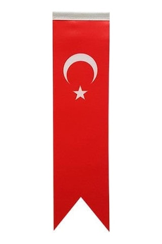 Sublimasyon T Tipi Kırlangıç Türk Masa Bayrağı Diğer