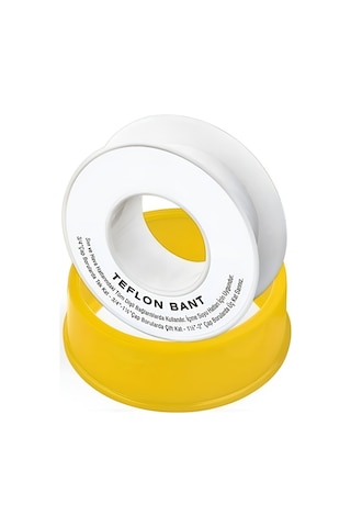 Doğalgaz Kombi Ocak Şofben Tesisat Bantı - Teflon Bant 12mm 0,75m