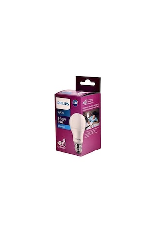 Philips 6 Lı Müthiş Tasarruflu Uzun Ömürlü 100 W Gücünde 8w Tüketim Klasik E27 Duylu Led Ampul Lamba 6 Adet