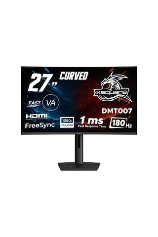 Dexim 27'' 180hz 1ms Hdmı+dp Freesync Adaptive Sync Full Hd Curved Fast Va Gaming Monitör - Dmt007