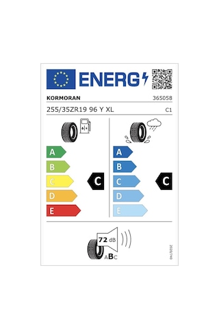 Kormoran 255/35 R19 96Y XL Ultra High Performance Yaz Lastiği 2025
