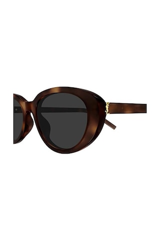 Saint Laurent Sl M154 003 .55 Güneş Gözlüğü Kahverengi