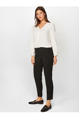 Faik Sönmez Slim Fit Krep Pantolon 00049 001