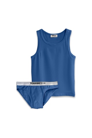 Yohannes Club, Erkek Çocuk, Pamuklu Slip&atlet, Alt-üst, 4 Çift Takım, Çok Renkli Çok Renkli