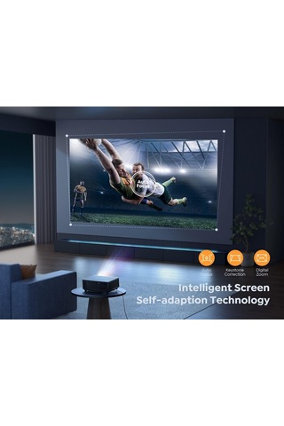 Yaber Ace K1 650 Ansı Ev Sineması Film Projektörü