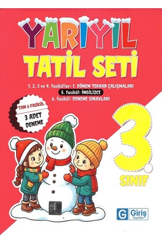 Giriş 3.sınıf Yarıyıl Tatil + Fen Bilimleri Etkinlik Kitabı