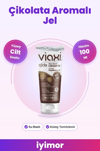 Su Bazlı Ve Renksiz Çikolata Aromalı Kayganlaştırıcı Jel İyimor