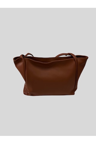 Vazıradk Minimalist Omuz Çantası Kahverengi