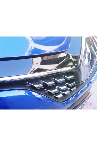 Renault Clio 5 Hb Krom Ön Panjur 6 Prç. 2019 Ve Üzeri P.çelik